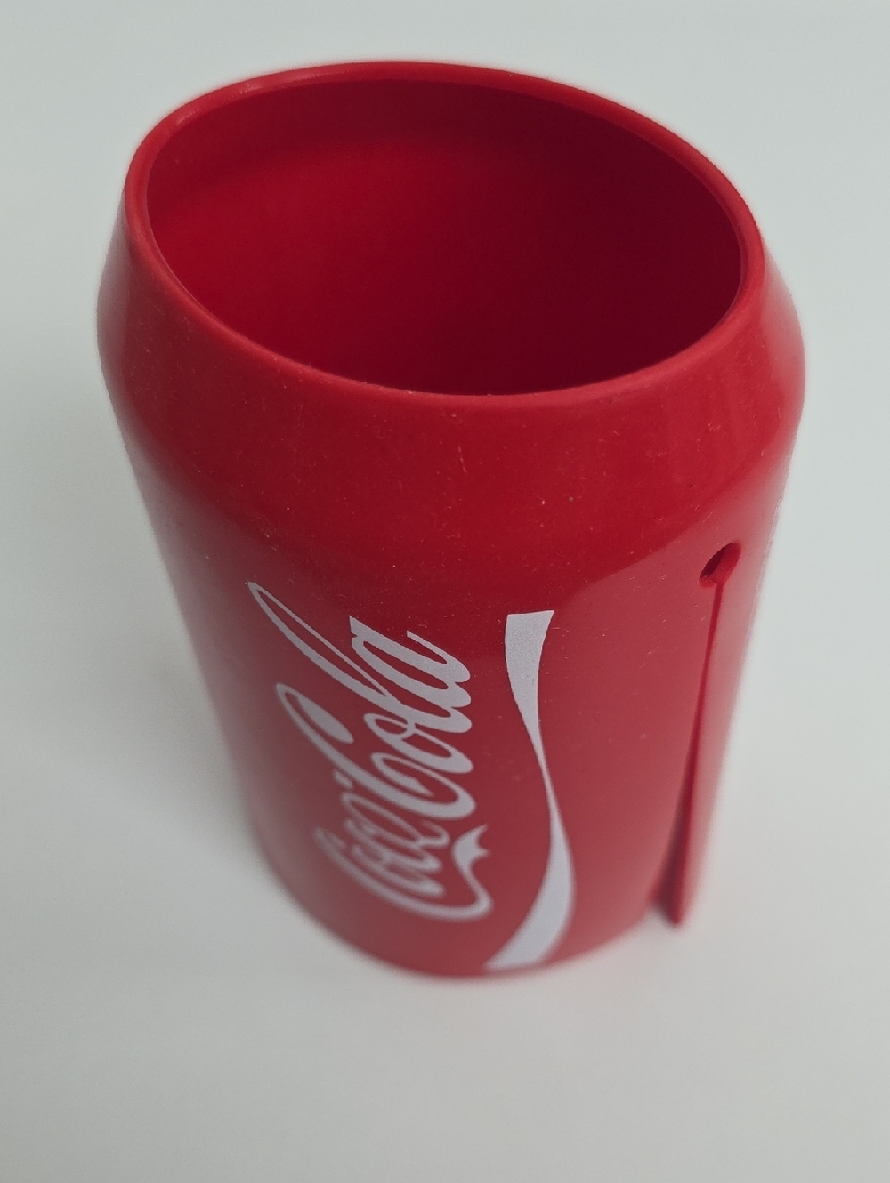 Coca-Cola Red Silicone Can Holder with White Logo
